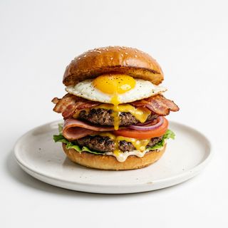 Hamburguesa Extra Lechería