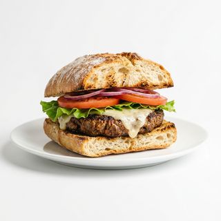 Bocata De Hamburguesa Moruna