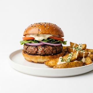 Hamburguesa Vegana De Heura
