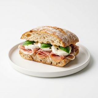 Ciabatta saltimbocca