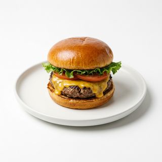 Hamburguesa Angus Con Queso