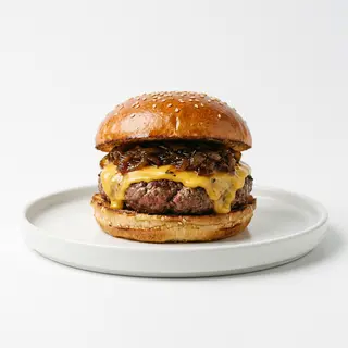 Hamburger cheese lover