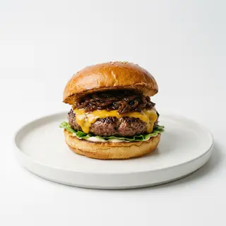 Hamburguesa Con Cebolla (200 G.)