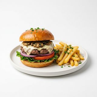 Furgi steak burger