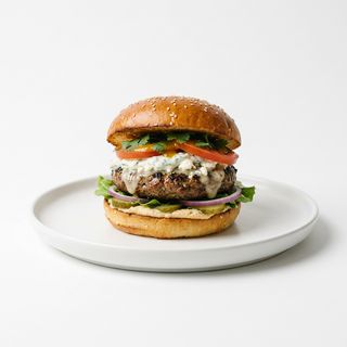 Hamburguesa Griega