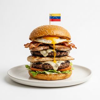 Hamburguesa Venezolana