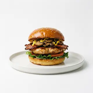 Hamburguesa de pollastre