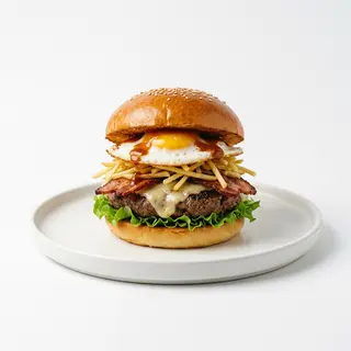 Hamburguesa La Huevona