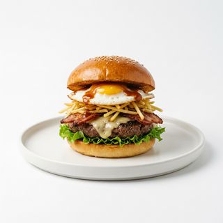 Hamburguesa La Huevona