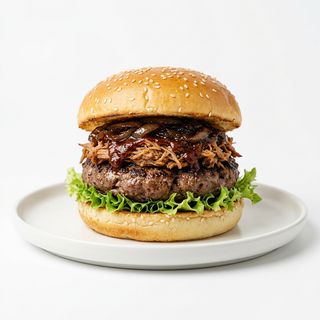 Hamburguesa La Pulled Pork