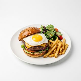 Plato De Hamburguesa