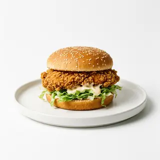 Hamburguesa Zinger Burger De Pollo Crujiente