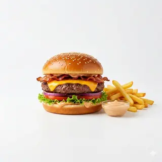 Hamburguesa De La Casa