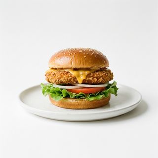 Hamburguesa Pollo Vegetal