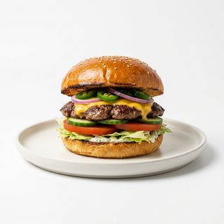 Hamburguesa Griega