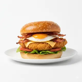 Hamburguesa Especial De Pollo