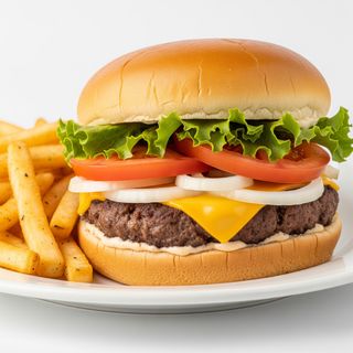 Hamburguesa Con Queso (220G.) XXL