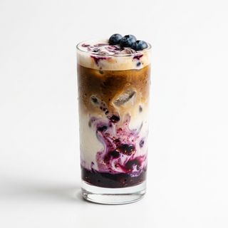Iced Latte Blueberry (450 Ml.)