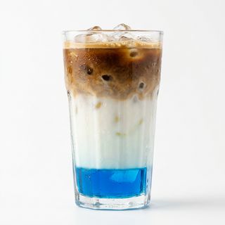 Iced Latte Blue Curacao (450 Ml.)