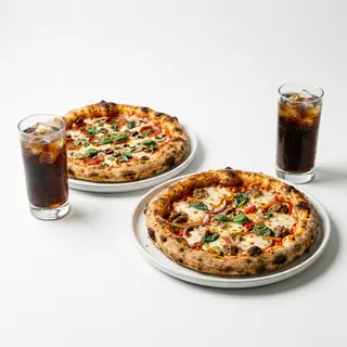 Menú 6. 2 Pizzas Grandes