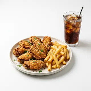 08 Alitas De Pollo O Nuggets