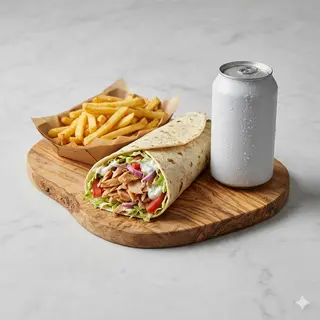 Menù piadina kebab