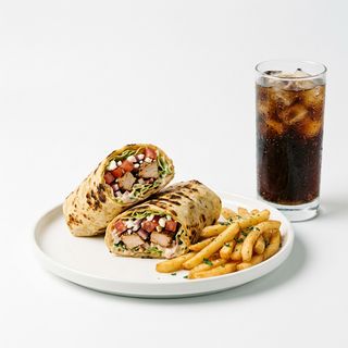 14.Menú Pedrata Pequeña Con Pollo, Patatas Y Bebida