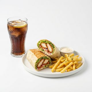 Combo Rollo De Pollo Frito
