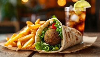 Falafel veggie combo