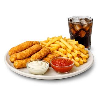 Menú Fingers De Pollo (8 Uds.)