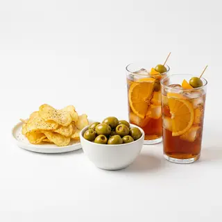Olivas Patatas Chips Más 2 Martinis