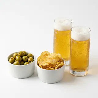 Olivas Patatas Chips Más 2 Cañas