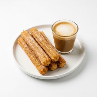 Ración Churros con Cortado ( 5 uds. )
