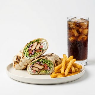 Menú durum pollo