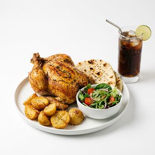 Combo Pollo al Ast Entero