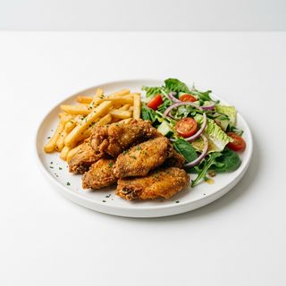 Combo Plato De Alitas De Pollo