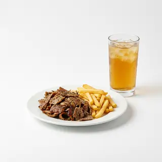 Menú Plato Kebab (Infantil)