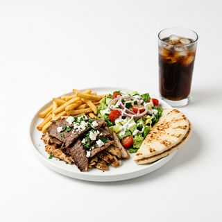 Plato de kebab