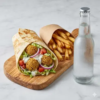 Dürüm De Falafel (Menú)