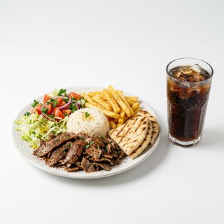 Menú Plato Kebab Completo