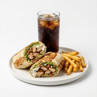 Menú 2 Rollo Kebab XL