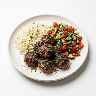 Menú plato kofte