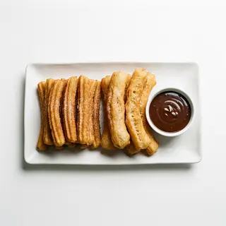Chocolate (1 Lt.) + Churros (12 Uds.) + Porras (6 Uds.)