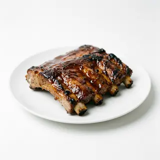 Costillas Con Salsa Barbacoa