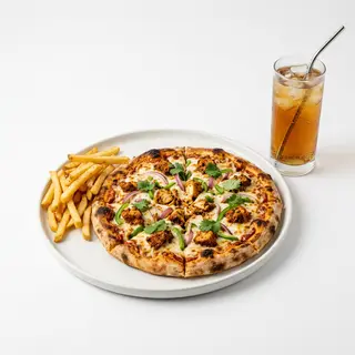 Menú Pizza Tikka Boti (30 Cm.)