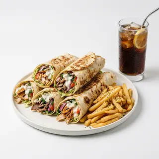 Menú 12 Familiar (4 Kebab)