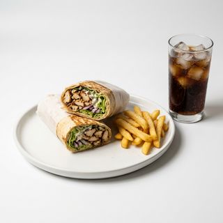 Menú Durum especial con patatas
