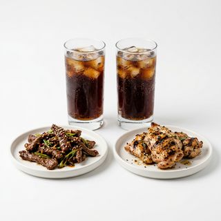 Oferta 11: 2 Platos De Ternera O 2 Platos De Pollo + 2 Bebidas
