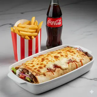 Dürüm Gratinado (Menú)