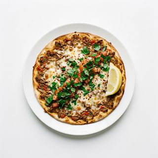 Menú Lahmacun con queso
